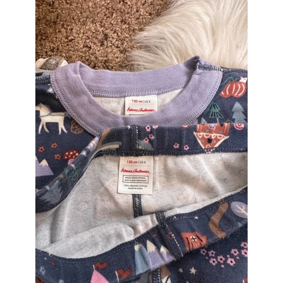 Hanna Andersson Horse Carriage Fairytale Castle 2 Piece Shirt Top Set - Picture 5 of 5